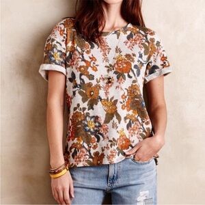 Anthropologie Saturday Sunday floral top